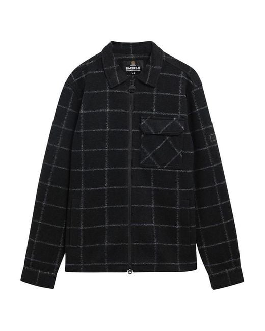 Barbour Black B.Int Payne Fleece Sn64 for men