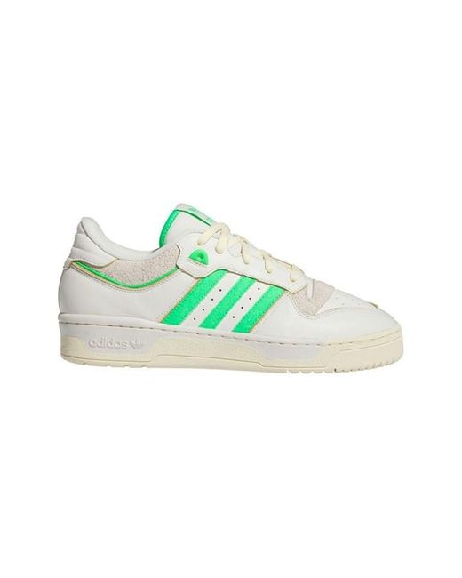 Adidas Originals Green Rivalry 86 Low Trainers for men