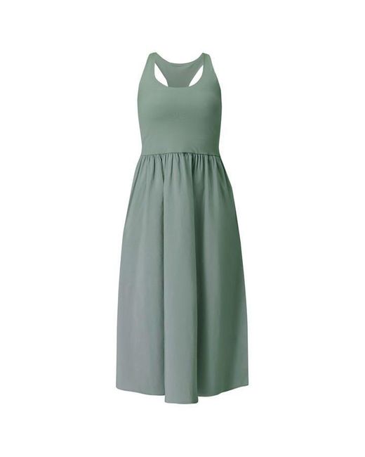 Sweaty Betty Green Explorer A Line Dress