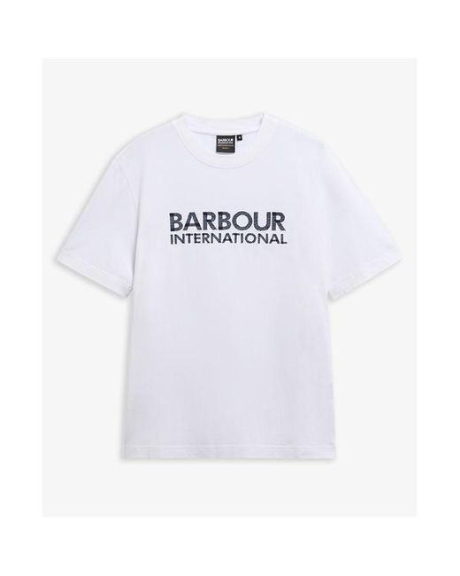 Barbour White T-Shirt