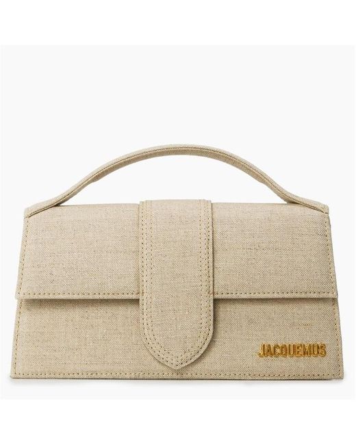 Jacquemus Metallic Leather Le Grand Bambino Crossbody Bag