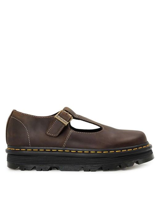 Dr. Martens Brown Zebzag Mary Jane