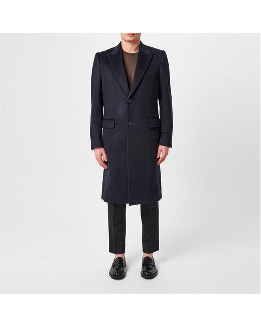 Dolce & Gabbana Black Sartoriale Overcoat for men