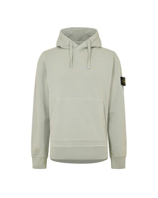 Stone Island Green Overhead Hoodie for men