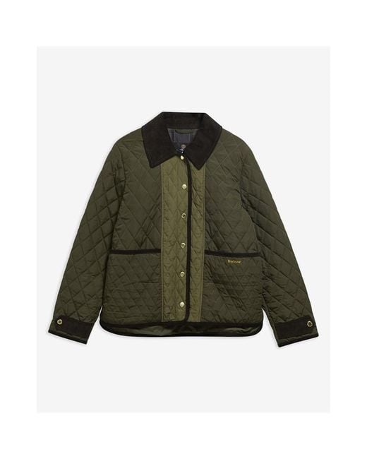 Barbour Green B.Li Ainsdale Qlt Ld64