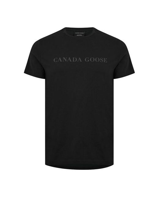 Canada Goose Black Emersen T-shirt for men