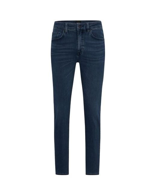 Boss Blue Delano Slim Fit Jeans for men