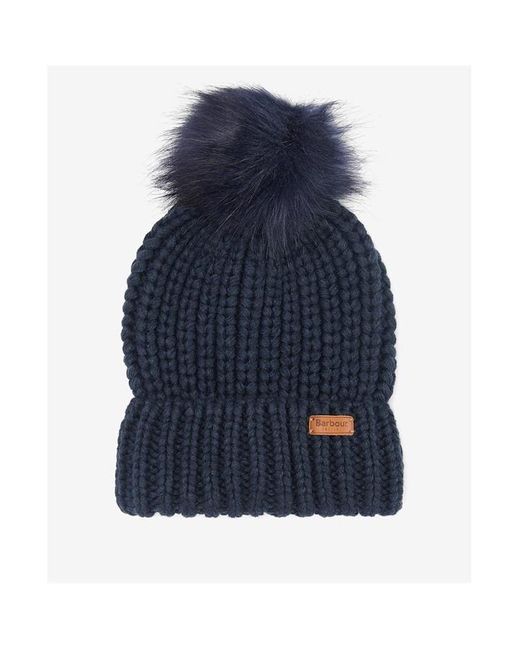 Barbour Blue Saltburn Beanie