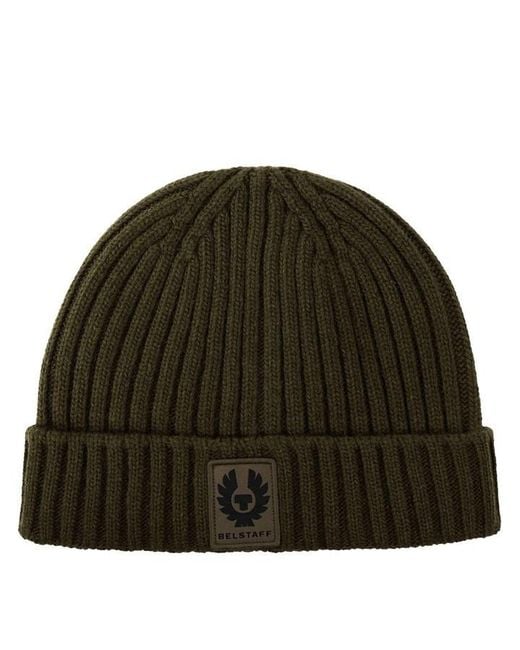 Belstaff Green Watch Hat for men