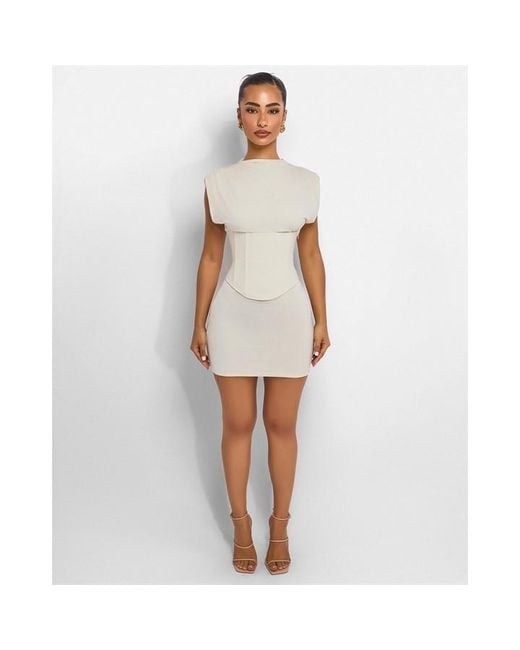 Mars the Label White Sandra Mini Dress