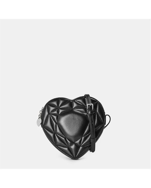 Tiffany & Co Black Crossbody Heart-Shaped Handbag