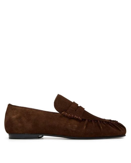 Alohas Brown Aven Suede Loafers