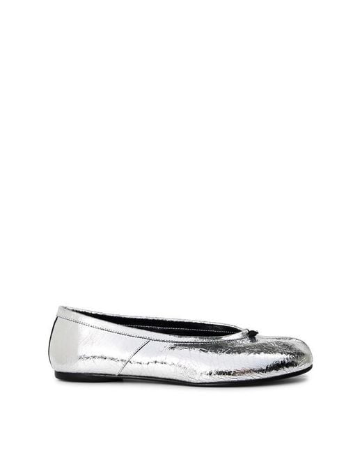 Maison Margiela White Tabi Ballet Flats