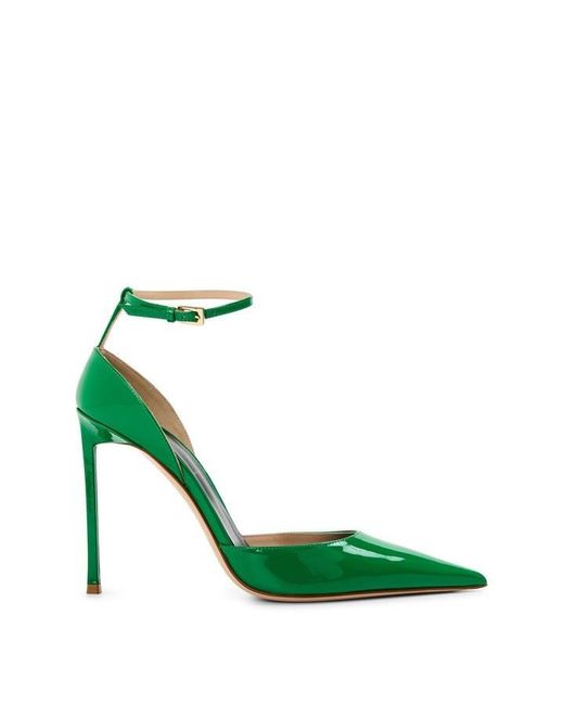 Tom Ford Green Ankle Strap Pump Stiletto Court Shoes