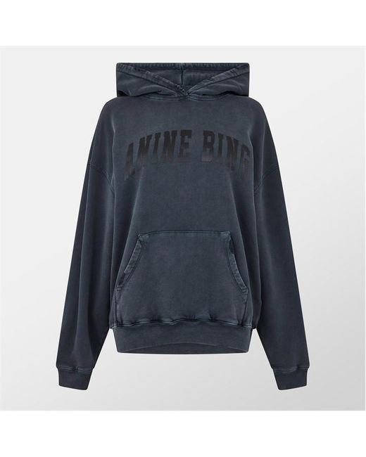 Anine Bing Gray Sport Hoodie