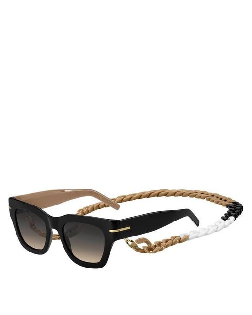 Boss Black Round Sunglasses