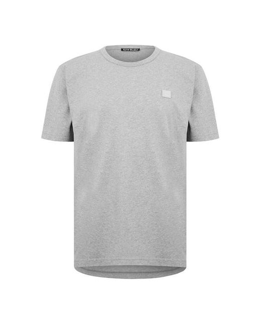 Acne Gray Face Patch T-shirt for men