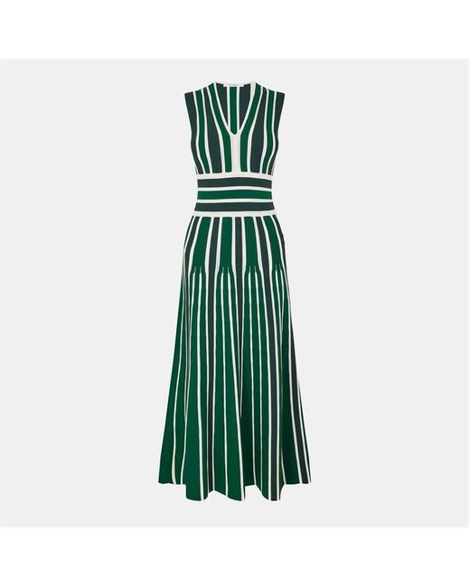 Max Mara Green Long Maxi Dress