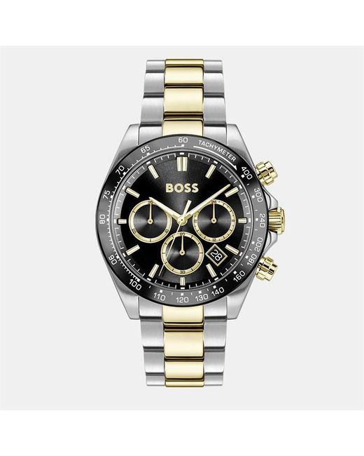 Boss Metallic Gents Hero Bracelet Watch for men