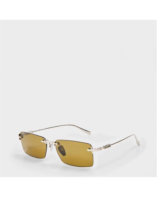 Gucci Metallic Rectangle Sunglasses for men