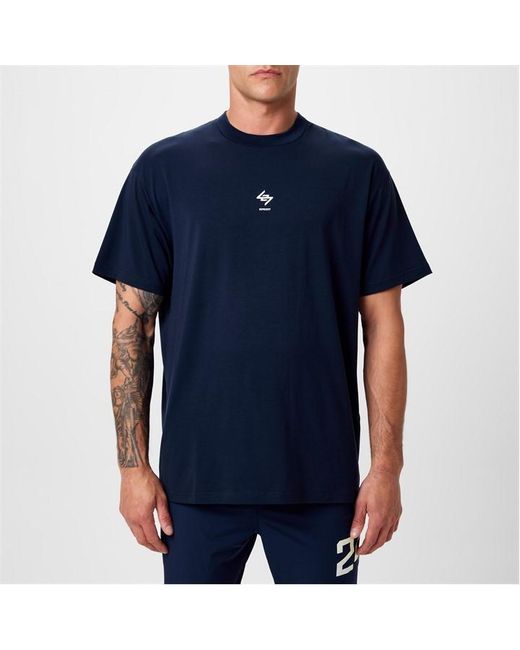 REPRESENT 247 Blue 247 Oversized T-shirt for men