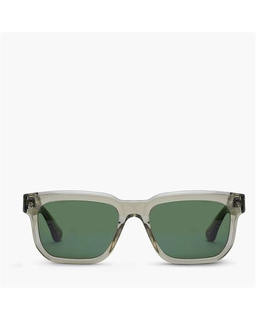 Represent Green Hamptons Square Sunglasses for men