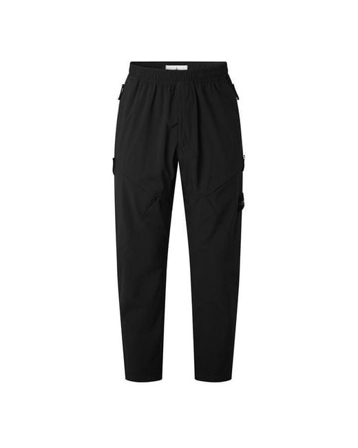 Stone Island Black Stone Sft Shell Pant Sn64 for men