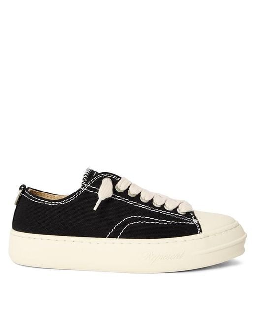 Represent Black Low-Top Trainers for men