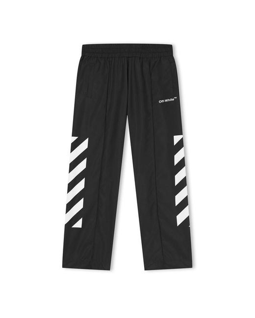 Off-White c/o Virgil Abloh Black Tapered Track Pants for men