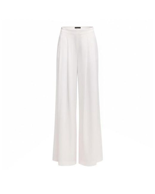 Boss White Tetosa Trousers