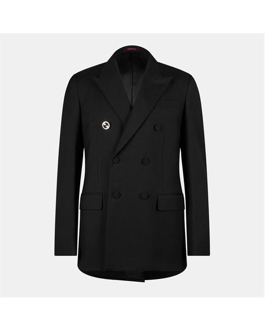Gucci Black Buckle Suit for men