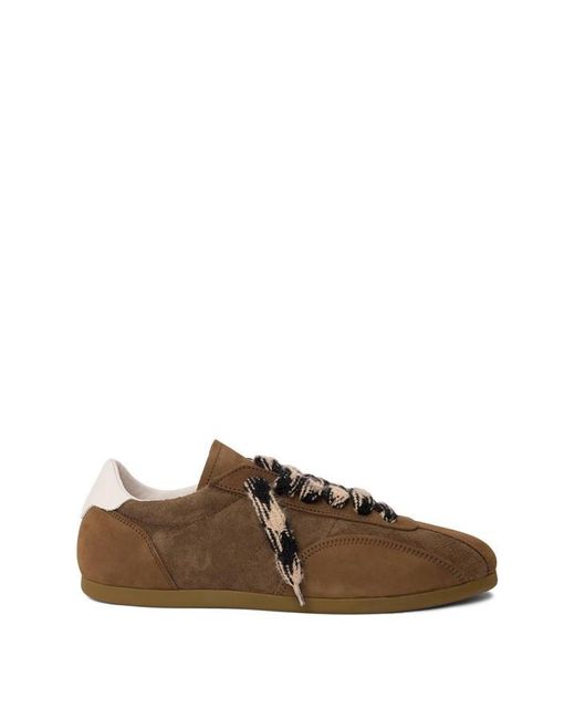 Represent Brown Heritage Low-Top Trainers for men