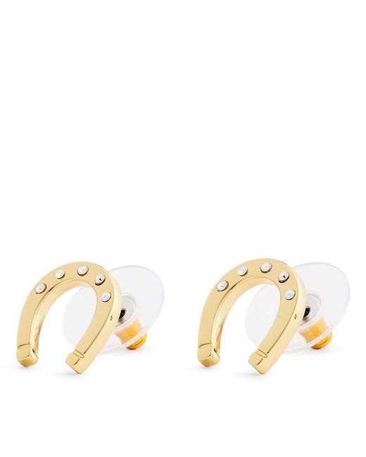Ralph Lauren Metallic Lauren Ralph Lauren Horse Stud Earrings