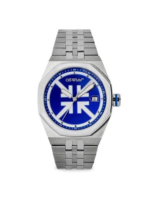 Off-White c/o Virgil Abloh Metallic No Grid Watch for men