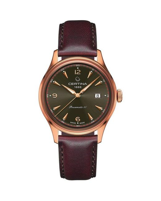 Certina Black Analogue Quartz Watch for men