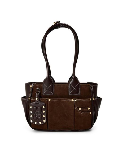 Ganni Brown Shoulder Bag