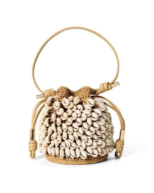 DESIERTO Metallic Tuna Bag L Bucket