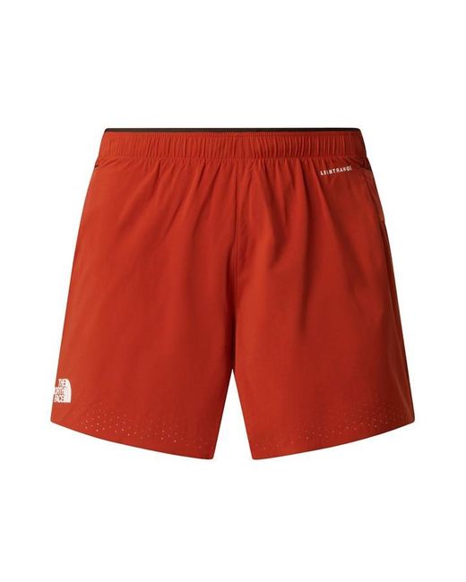 The North Face Red Summit Pacesetter Woven Tracksuit Shorts for men