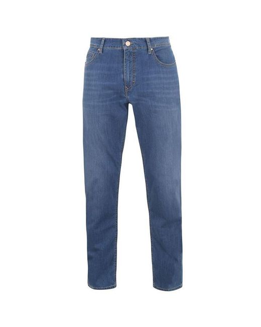 M·a·c Blue Arne Paper Denim Jeans for men