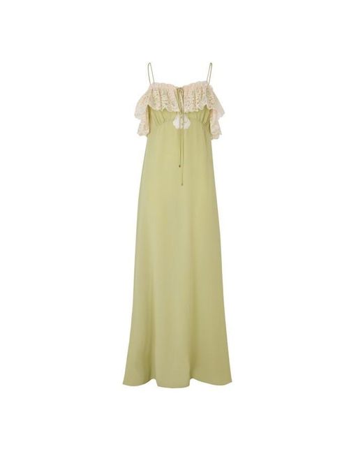 Chloé Green Ro25 Long Maxi Dress