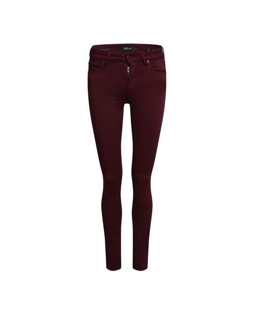 Replay Purple New Luz Skinny-Fit Jeans