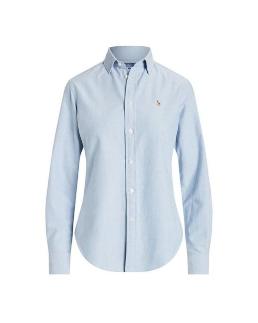 Polo Ralph Lauren Blue Oxford Button-Down Shirt