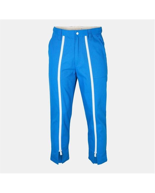 Gucci Blue Tailored Straight Leg Trousers for men