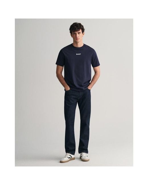 Gant Blue Regular Fit Jeans for men