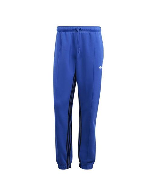 Adidas Originals Blue Closed Hem Jersey Jogger for men