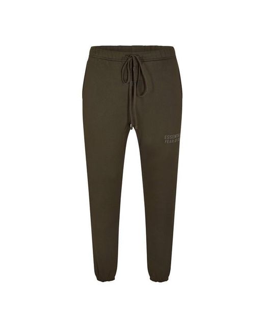 Fear Of God Green Slim Fit Jogging Bottoms for men