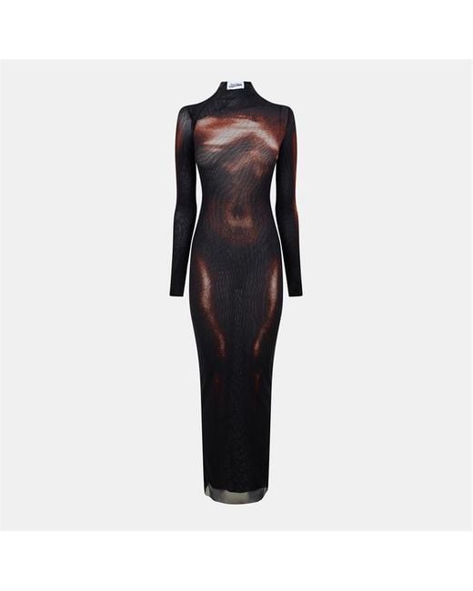 Jean Paul Gaultier Black Long Maxi Dress