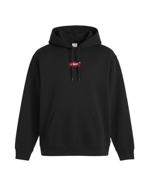 Levi's Black Relaxed Batwing Hoody for men