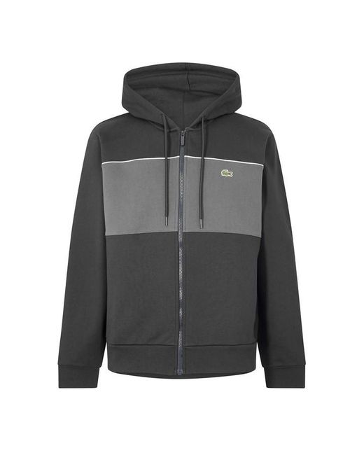 Lacoste Blue Full Zip Fleece for men