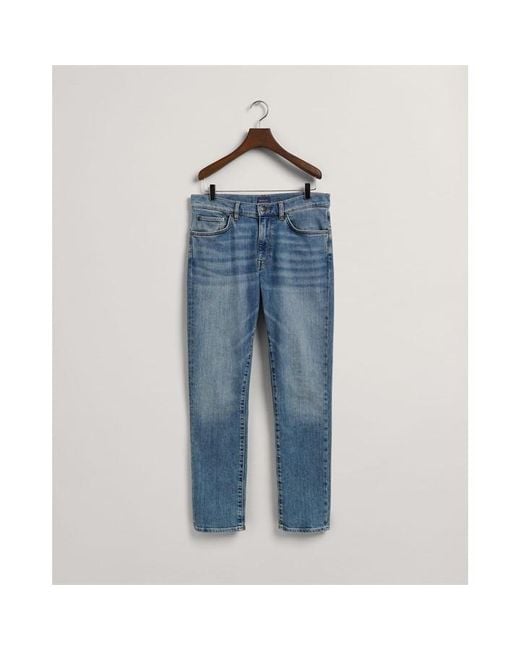 Gant Blue Hayes Jeans for men